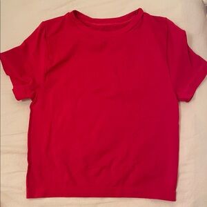 a new day Bright Red Short Sleeve Tee
